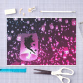 Weefselpapier voor Paarse lichtarmaturen Tissuepapier (Craft)