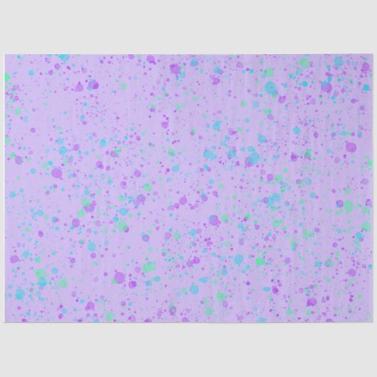 Weefselpapier voor Paarse verf Tissuepapier (Voorkant)