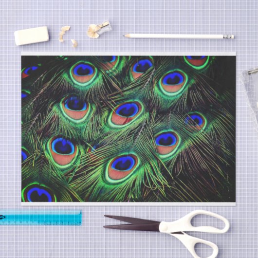 Weefselpapier voor peacocks tissuepapier (Craft)