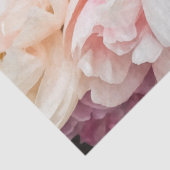 Weefselpapier voor peigroze en crème peonies tissuepapier (Detail)