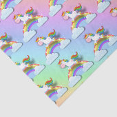 Weefselpapier voor regenboog en Unicorns Tissuepapier (Detail)
