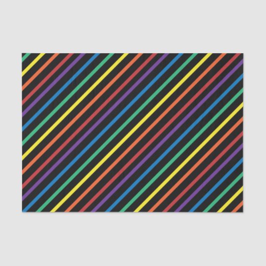 Weefselpapier voor regenboogpride Valentijn Tissuepapier (Voorkant)