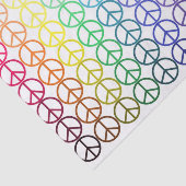 Weefselpapier voor regenboogvrede tissuepapier (Detail)