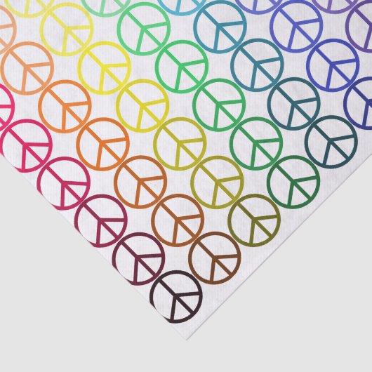 Weefselpapier voor regenboogvrede tissuepapier (Detail)