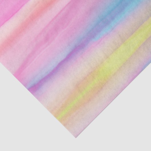 Weefselpapier voor regenboogWaterverf Tissuepapier (Detail)