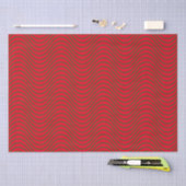 Weefselpapier voor rood en groen golven tissuepapier (Craft)