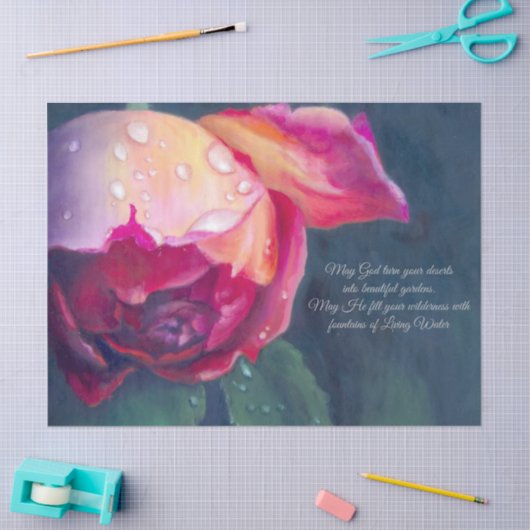 Weefselpapier voor roos- en gebeddeerpapier tissuepapier (Craft)