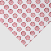 Weefselpapier voor roze Button Tissuepapier (Detail)