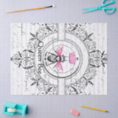 Weefselpapier voor roze koningin tissuepapier (Craft)