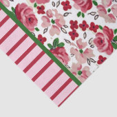 Weefselpapier voor  roze rozen tissuepapier (Detail)