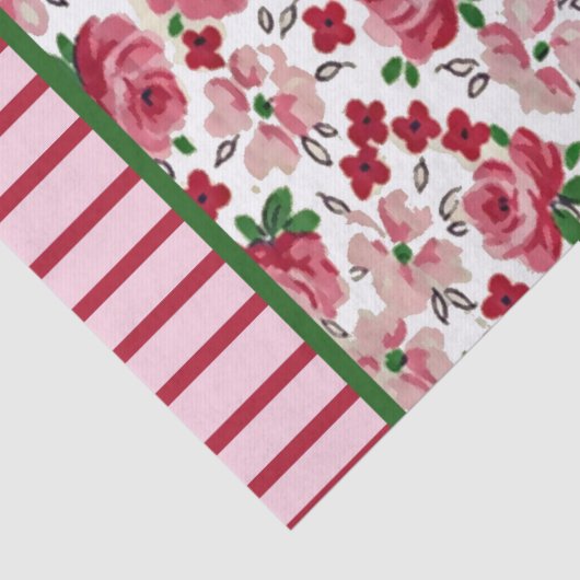 Weefselpapier voor roze rozen tissuepapier (Detail)