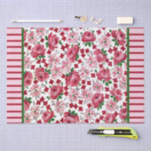 Weefselpapier voor  roze rozen tissuepapier (Craft)