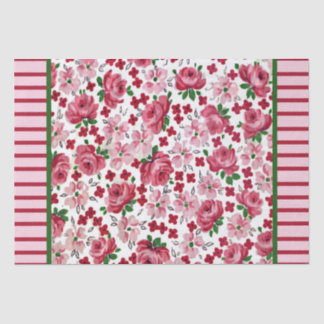 Weefselpapier voor  roze rozen tissuepapier