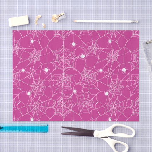 Weefselpapier voor roze spindoppen tissuepapier (Craft)
