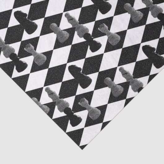 Weefselpapier voor schaakbord tissuepapier (Detail)