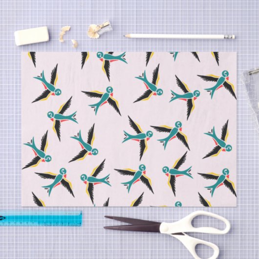 Weefselpapier voor slikvogels tissuepapier (Craft)