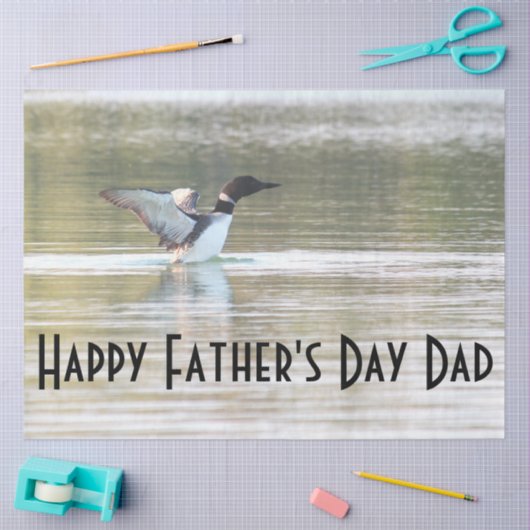 Weefselpapier voor vaders dag tissuepapier (Craft)