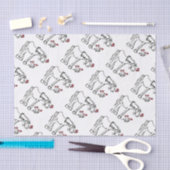 Weefselpapier voor valentijnen tissuepapier (Craft)