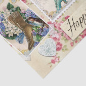 Weefselpapier voor Victoriaans geluk Tissuepapier (Detail)