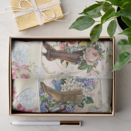 Weefselpapier voor Victoriaans geluk Tissuepapier (Geschenk)