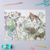 Weefselpapier voor vogelbloemen van Audubon Dove W Tissuepapier (Craft)