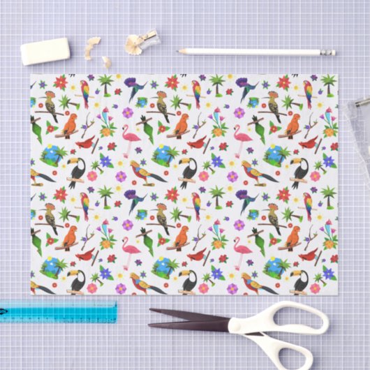 Weefselpapier voor vogels en bloemen tissuepapier (Craft)
