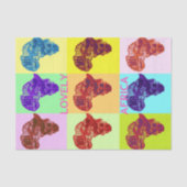 Weefselpapier voor waardig Afrika Tissuepapier (Voorkant)