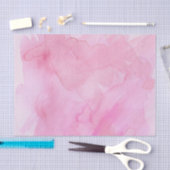 Weefselpapier voor waterverf - Bleke pinken Tissuepapier (Craft)