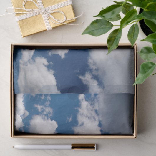 Weefselpapier voor wolken tissuepapier (Geschenk)