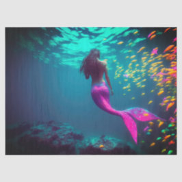 Weefselpapier voor Zeemeermin en vis Tissuepapier