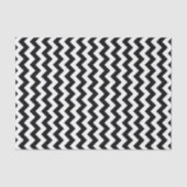 Weefselpapier voor zwart-wit-Chevron Tissuepapier (Voorkant)