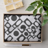 Weefselpapier voor zwart-wit tissuepapier (Geschenk)
