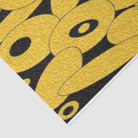 Weefselpapier voor zwarte en goudbollen tissuepapier (Detail)