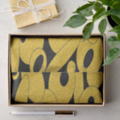 Weefselpapier voor zwarte en goudbollen tissuepapier (Geschenk)