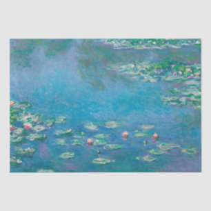 WEEFSELPAPIER : WATERLIL : MONET TISSUEPAPIER
