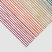 Weefselpapier Waterverf regenboogstrips Tissuepapier (Detail)