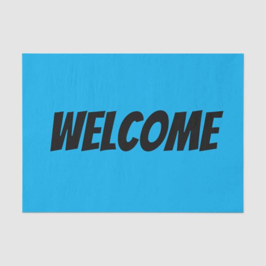 Weefselpapier welkom tissuepapier (Voorkant)