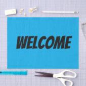 Weefselpapier welkom tissuepapier (Craft)