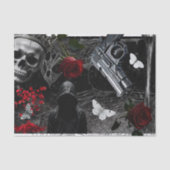 Weefselpapier wikkelen spookachtige Adeline Zade M Tissuepapier (Voorkant)