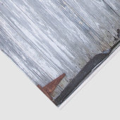 Weefselpapier wikkelen White Wash Wood Barn Door C Tissuepapier (Detail)