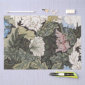 WEEFSELPAPIER : WILLIAM MORRIS : FLORAL STUDIE TISSUEPAPIER (Craft)