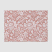 WEEFSELPAPIER : WILLIAM MORRIS : PLATTELAND TISSUEPAPIER (Voorkant)