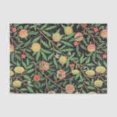 WEEFSELPAPIER : WILLIAM MORRIS : POMEGRANAAT TISSUEPAPIER (Voorkant)