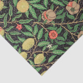 WEEFSELPAPIER : WILLIAM MORRIS : POMEGRANAAT TISSUEPAPIER (Detail)