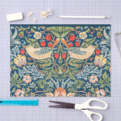 WEEFSELPAPIER : WILLIAM MORRIS : STRAWBERRY THIEVY TISSUEPAPIER (Craft)