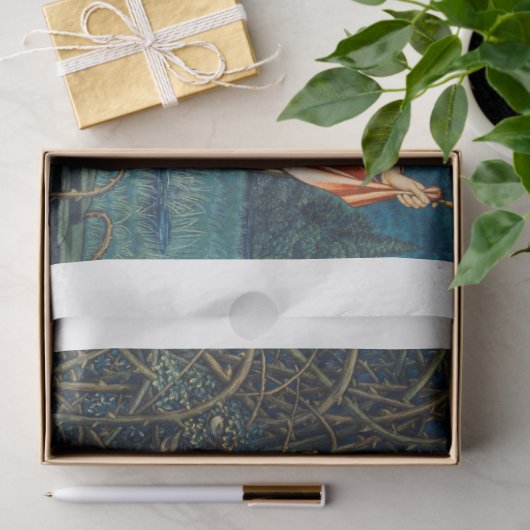 WEEFSELPAPIER : WILLIAM MORRIS : TAPESTRY TISSUEPAPIER (Geschenk)