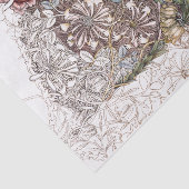 WEEFSELPAPIER : WILLIAM MORRIS : WILD TULIP TISSUEPAPIER (Detail)
