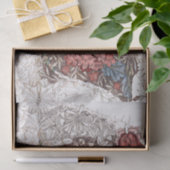 WEEFSELPAPIER : WILLIAM MORRIS : WILD TULIP TISSUEPAPIER (Geschenk)