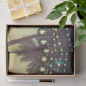 Weefselpapier Wrapping Strand Sunset Palm Trees St Tissuepapier (Geschenk)