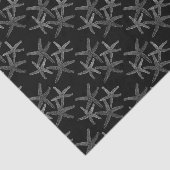 Weefselpapier zeeduivel, zilvergrijs tissuepapier (Detail)